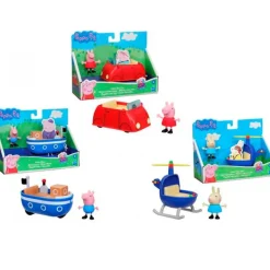Peppa Pig Mini Vehículo con Personaje Surtido