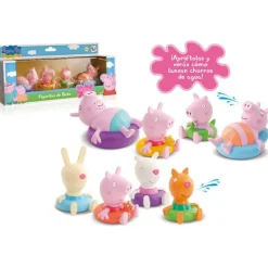 Peppa Pig Pack Figuras Baño Surtido