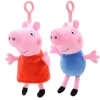 Peppa Pig Peluche Llavero Surtido