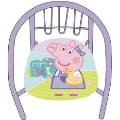 Peppa Pig Silla de Metal Infantil
