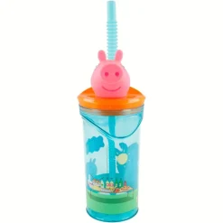 Peppa Pig Vaso Figura 3D 360 ml