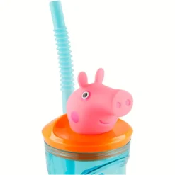 Peppa Pig Vaso Figura 3D 360 ml