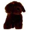 Perro de Peluche Marrón Oscuro
