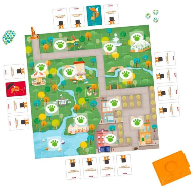 ¡Pillado! Juego de Detectives