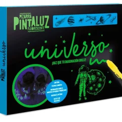 Pintaluz Negro Fluorescente Universo