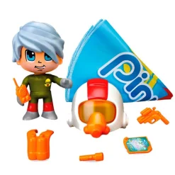Pinypon Action Figura con Paracaídas