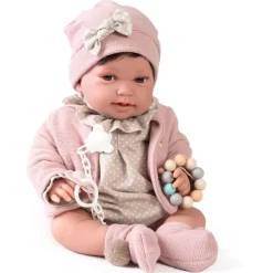 Pipa Muñeca Recién Nacida con Mordedor