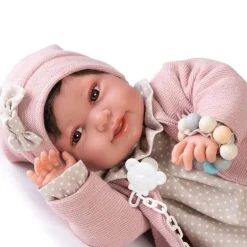 Pipa Muñeca Recién Nacida con Mordedor