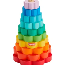 Pirámide de Aros Apilable Madera