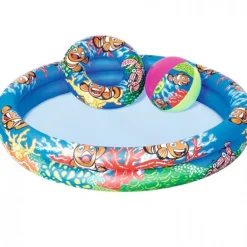 Piscina con Accesorios Infantil 122x20 Surtida