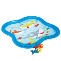 Piscina Infantil Tiburones con Pulverizador