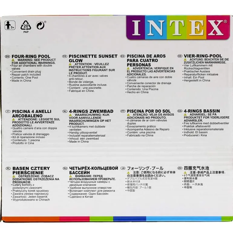 Piscina Redonda 4 Anillas