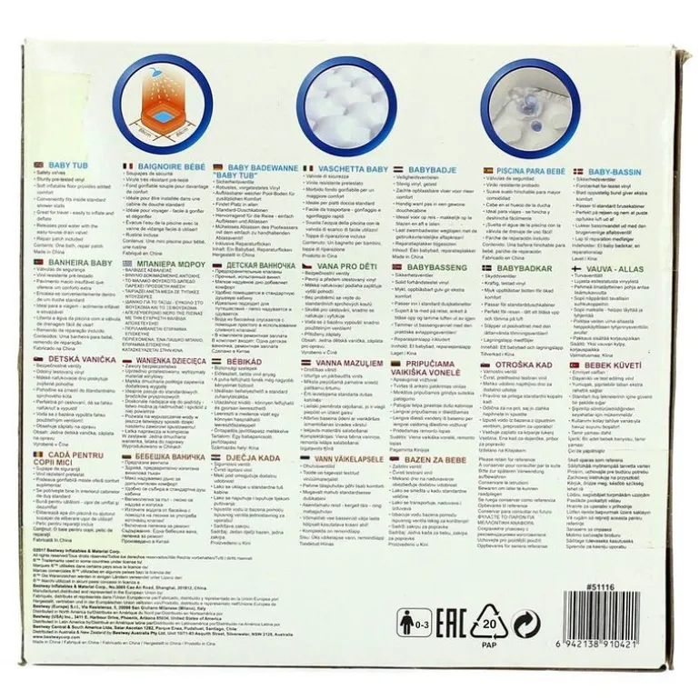 Piscina/bañera Hinchable Infantil