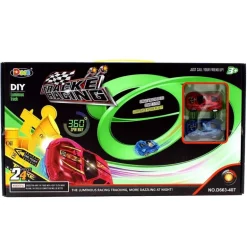 Pista Loopings con Luz