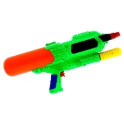 Pistola de Agua de 48 cm con 3 Cañones Verde