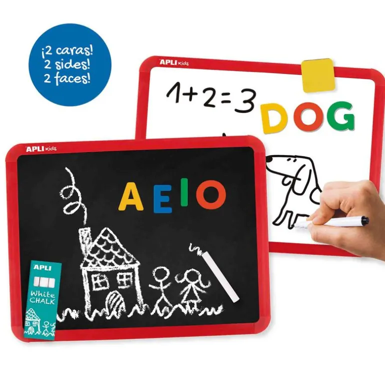 Pizarra Magnética Doble Cara