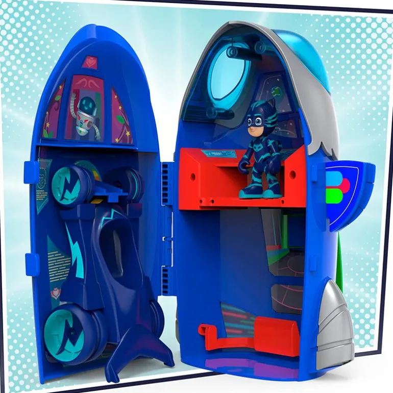 PJ Mask Playset Cuartel General 2 en 1