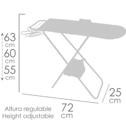 Planchador Plegable Koala con Accesorios