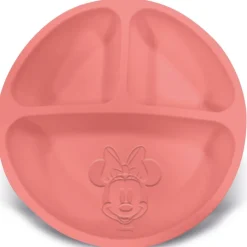 Plato compartimentos silicona Minnie Mouse