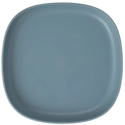 Plato de silicona 2 en 1 con compartimentos extraíbles Azul