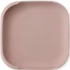 Plato llano silicona antideslizamiento Rosa