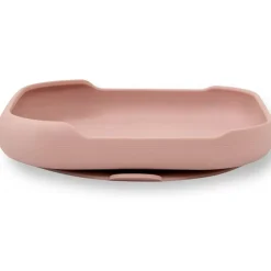 Plato llano silicona antideslizamiento Rosa