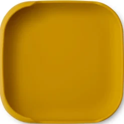 Plato llano silicona antideslizamiento Ocre