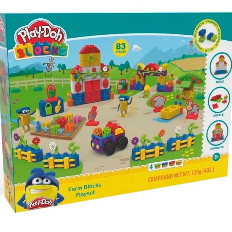Play-Doh Blocks Granja