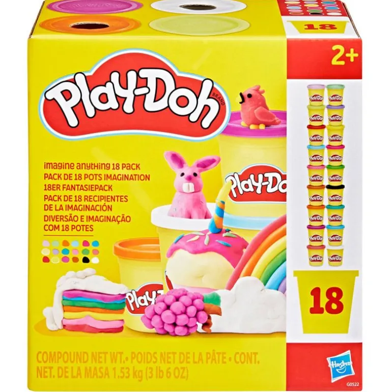 Play-Doh Imagine Anything Pack de 18 Botes