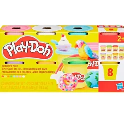 Play-Doh Pack 8 Botes Plastilina Surtido