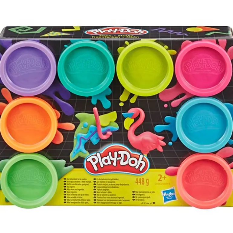 Play-Doh Pack 8 Botes Plastilina Surtido