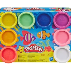 Play-Doh Pack 8 Botes Plastilina Surtido