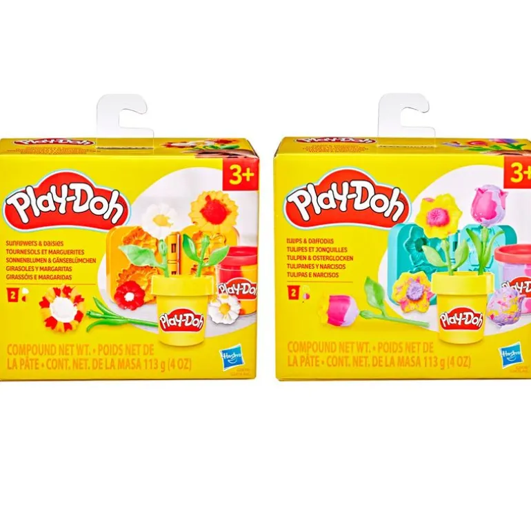 Play-Doh Pack Flores Plastilina Surtida