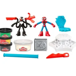 Play-Doh Spiderman Lanza y Atrapa