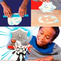 Play-Doh Spiderman Lanza y Atrapa