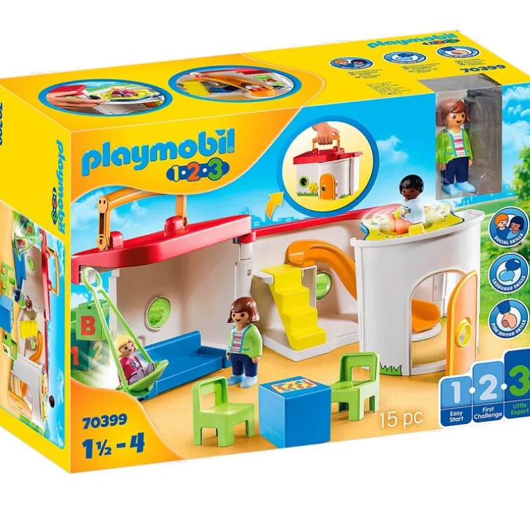 Playmobil 1.2.3 Guardería Maletín