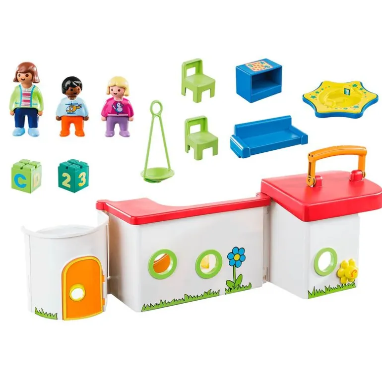 Playmobil 1.2.3 Guardería Maletín