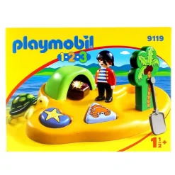 Playmobil 1.2.3 Isla Pirata