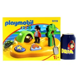 Playmobil 1.2.3 Isla Pirata