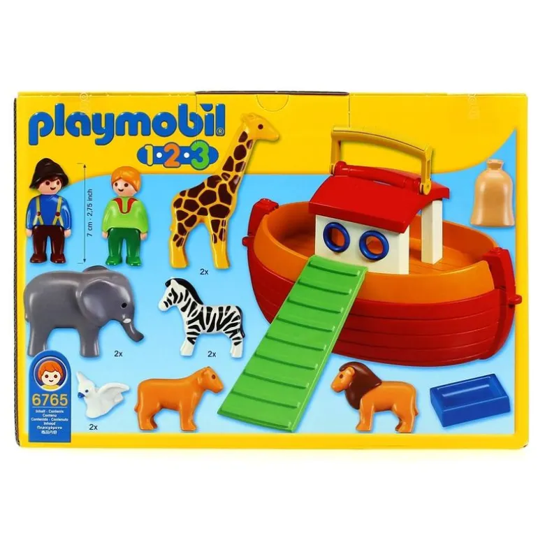 Playmobil 1.2.3 Maletín Arca de Noe
