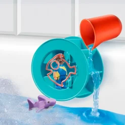 Playmobil 1.2.3 Rueda de Agua con Bebé Tiburón