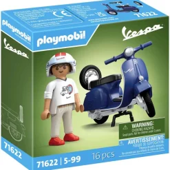 Playmobil 1969 Vespa 150 Sprint Veloce Azul