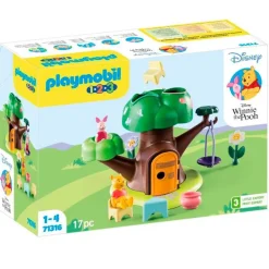 Playmobil 1.2.3 Winnie the Pooh Casa Árbol