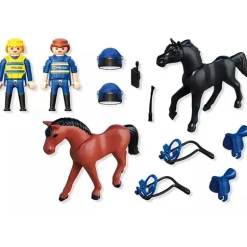 Playmobil Action Escuadrón Policial a Caballo