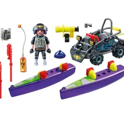 Playmobil Action Fuerzas Especiales Quad