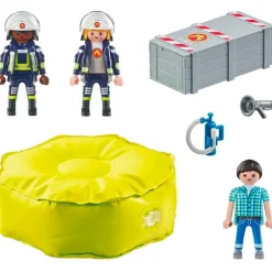 Playmobil Action Heroes Bomberos con Colchoneta