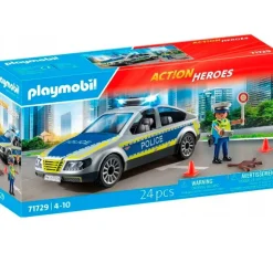Playmobil Action Heroes Coche Patrulla