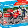 Playmobil Action Heroes Moto de Bomberos