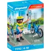 Playmobil Action Heroes Patrulla en Bicicleta