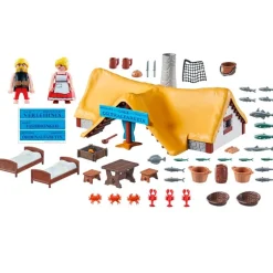 Playmobil Astérix Cabaña Ordenalfabetix